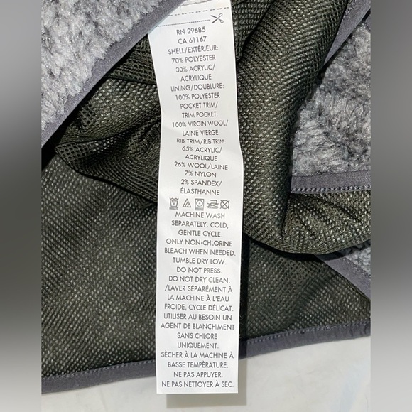 Pendleton Sherpa Fleece Umatilla Camp Vest EUC Size Large - Picture 6 of 9